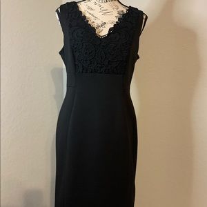 Beautiful little black sleeveless dress